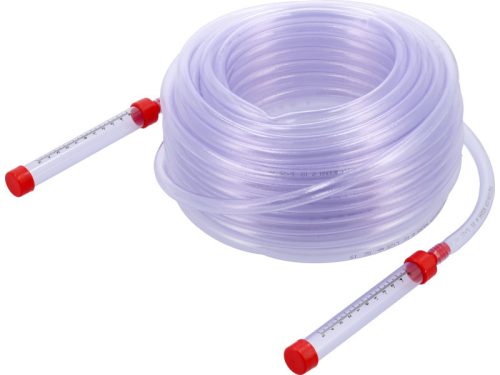 VOREL Slagvízmérték tömlővel 20 m