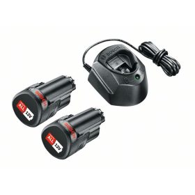   BOSCH Akkumulátor szett PBA 12V / 2 x 1,5 Ah akku + GAL 1210 CV töltő