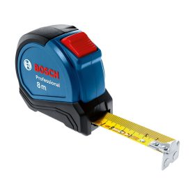   BOSCH Professional mérőszalag 8 m x 27 mm mágneses, kétoldalon skálázott, Autolock