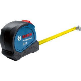   BOSCH Professional mérőszalag 8 m x 27 mm mágneses, kétoldalon skálázott, Autolock