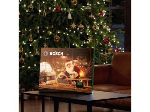 BOSCH Adventi kalendárium csomag 33 részes szerszámkészlettel és tárolótáskával