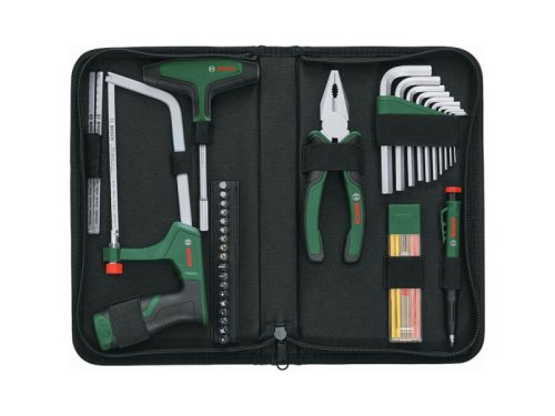 BOSCH 2025 Adventi kalendárium csomag 41 részes szerszámkészlettel és tárolótáskával