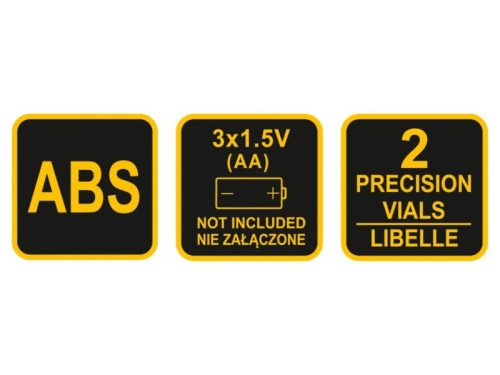 VOREL Csempelézer 2 libellás