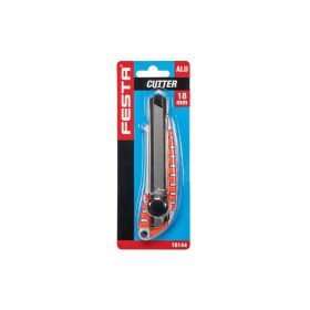 FESTA Törhető pengés kés 18 mm fémházas, csavaros