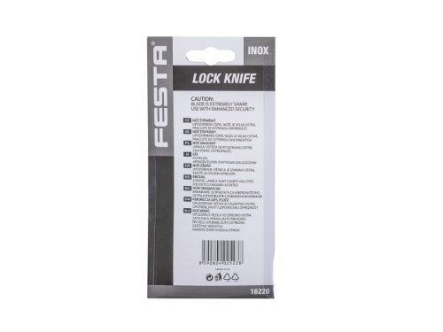 FESTA Bicska 185 mm inox