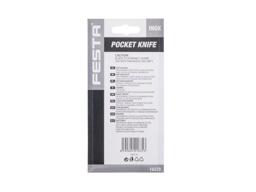 FESTA Bicska 200 mm inox gumi markolat