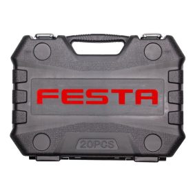 FESTA Dugókulcs készlet 20 részes 1/2" 10-24 mm CrV