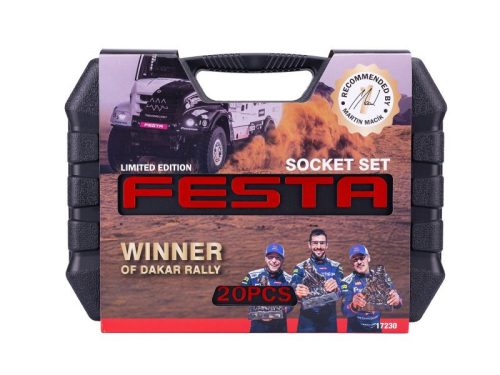 FESTA Dugókulcs készlet 20 részes 1/2" 10-24 mm CrV