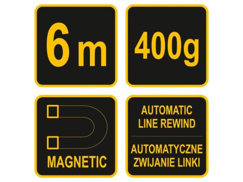 VOREL Függőón 400 g 6 m