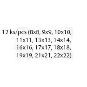   FESTA Csillag-villáskulcs készlet 12 részes 8-22 mm CrV Profi