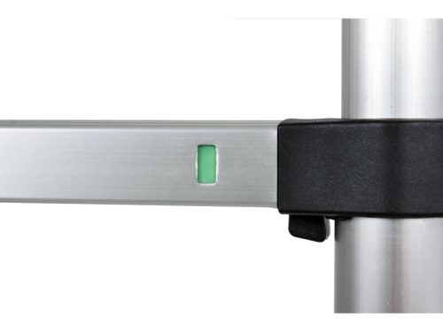 VOREL Teleszkópos létra 13 fok 3,8 m alumínium