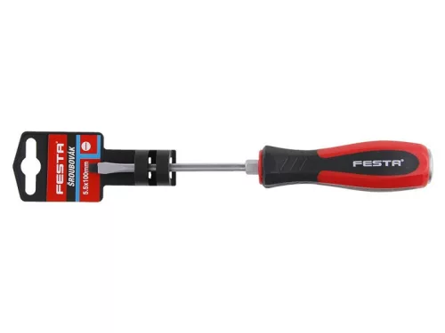 FESTA Csavarhúzó lapos 5,5 x 100 mm üthető CrV