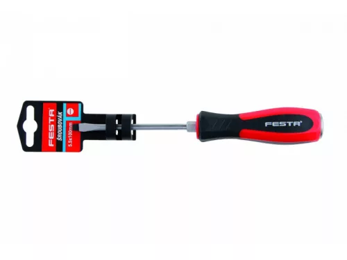 FESTA Csavarhúzó lapos 5,5 x 100 mm üthető CrV