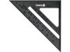 VOREL Talpas derékszög vonalzó 250 x 180 mm alumínium