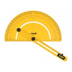 VOREL Szögmérő vízmértékkel 250 mm ABS