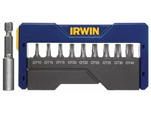 IRWIN Bithegy készlet 10 részes T/Bithegy-tartó