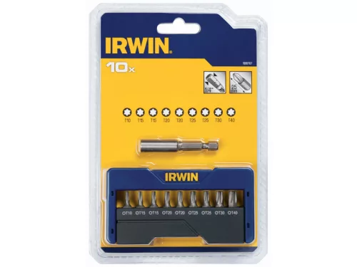 IRWIN Bithegy készlet 10 részes T/Bithegy-tartó