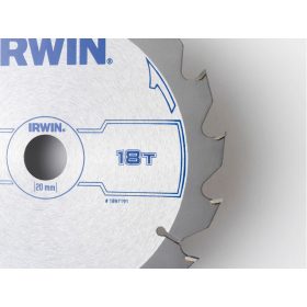 IRWIN Fűrésztárcsa fához 160 x 20 mm / 18T