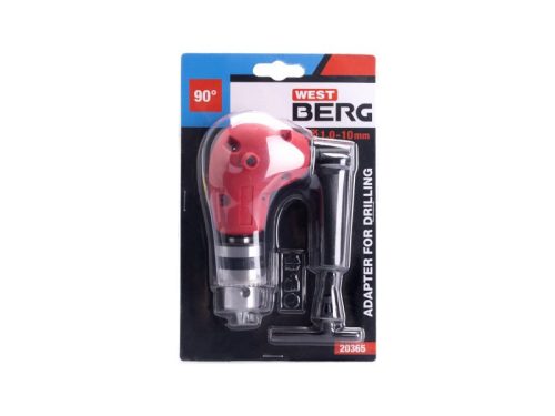 Sarokcsavarozó adapter fúrótokmány fejjel (90)