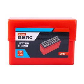 Betűbeütő készlet 8 mm