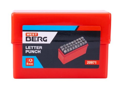 Betűbeütő készlet 8 mm