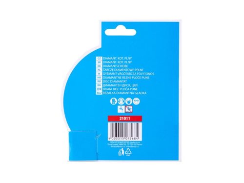 DIAMANT Gyémánt vágókorong 115 x 1,8 x 5,0 x 22,2 mm folytonos