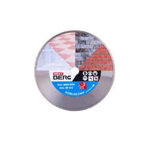   DIAMANT Gyémánt vágókorong 230 x 2,4 x 5,0 x 22,2 mm folytonos