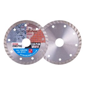   DIAMANT Gyémánt vágókorong 115 x 1,8 x 7,0 x 22,2 mm turbo