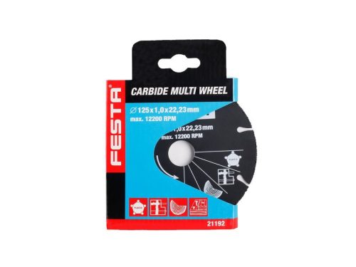 FESTA Univerzális gyémánt vágókorong 125 x 1,0 x 22,2 mm szegmentált