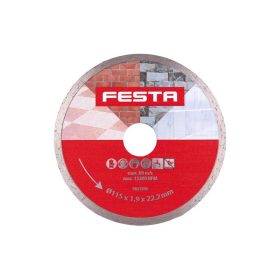 FESTA Gyémánt vágókorong 115 x 2,0 x 22,2 mm folytonos