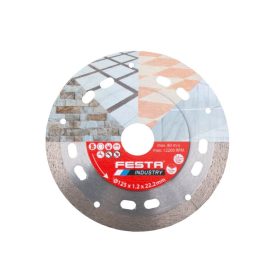 FESTA INDUSTRY Gyémánt vágókorong 125 x 1,2 x 22.2 mm
