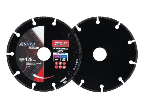 FESTA Gyémánt vágókorong 125 x 1,3 x 22,5 mm szegmentált