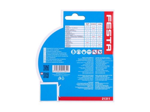 FESTA Gyémánt vágókorong 115 x 2,2 x 22,2 mm szegmentált