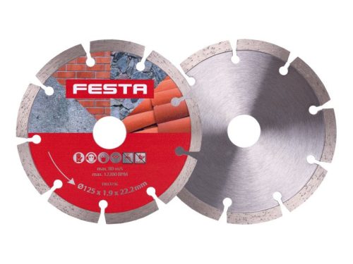 FESTA Gyémánt vágókorong 125 x 2,2 x 22,2 mm szegmentált
