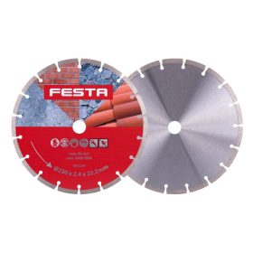   FESTA Gyémánt vágókorong 230 x 2,6 x 22,0 mm szegmentált