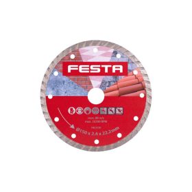 FESTA Gyémánt vágókorong 150 x 2,6 x 22,2 mm turbo
