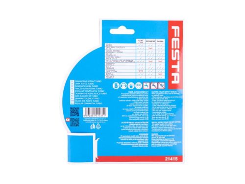 FESTA Gyémánt vágókorong 150 x 2,6 x 22,2 mm turbo