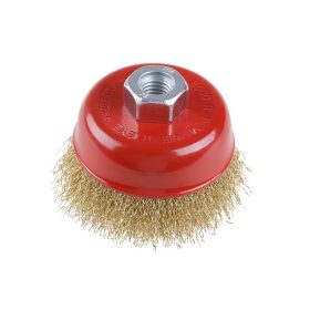 FESTA Fazékkefe 85 mm x M14 réz bevonat