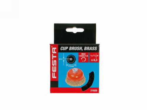 FESTA Fazékkefe 75 x M14 réz