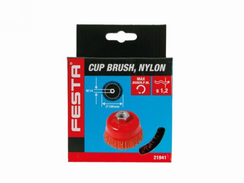 FESTA Fazékkefe M14 100 mm nylon
