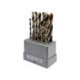 STHOR Csigafúró készlet 19 részes 1,0-13,0 mm HSS