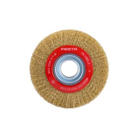   FESTA Körkefe 150 x 32 mm szűkítőgyűrűkkel sárgaréz bevonat