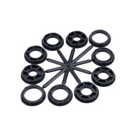   FESTA Körkefe 175 x 32 mm szűkítőgyűrűkkel sárgaréz bevonat