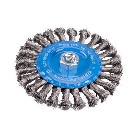 FESTA Sodrott körkefe M14 125 mm inox