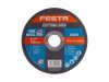 FESTA Vágókorong fémre 125 x 1,0 x 22,2 mm inox