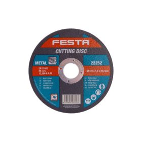 FESTA Vágókorong fémre 125 x 1,6 x 22,2 mm