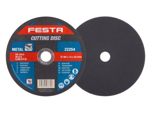 FESTA Vágókorong fémre 180 x 1,6 x 22,2 mm