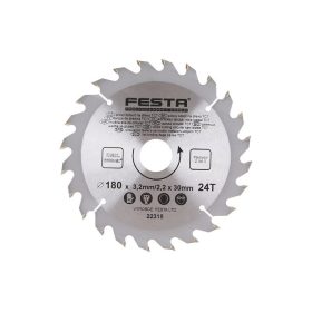 FESTA Fűrésztárcsa fához 180 x 30 x 2,2 mm / 24T