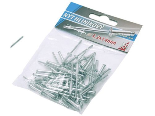 Alumínium popszegecs 3,2 x 12 mm (50 db)