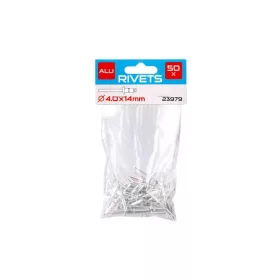 Alumínium popszegecs 4,0 x 14 mm (50 db)